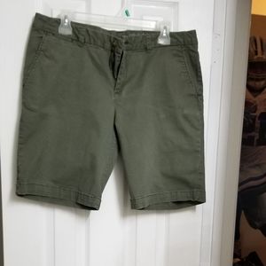 Green shorts